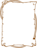 Brown Border Clip Art