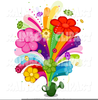 Flower Burst Clipart Image