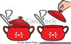 Pots Of Soup Clipart Image