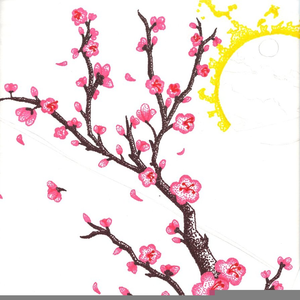 Free Cherry Blossom Clipart Image