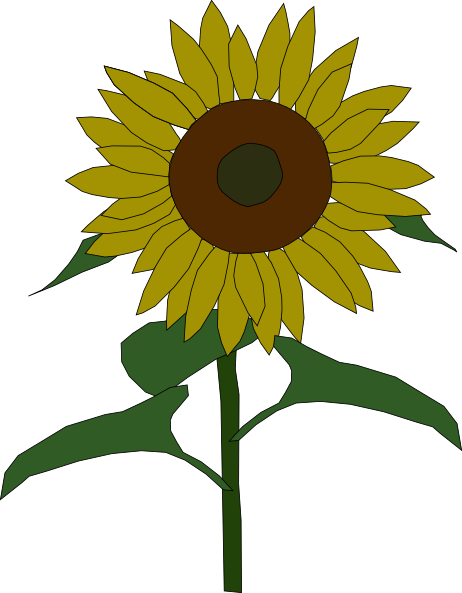 Download Sun Flower Clip Art at Clker.com - vector clip art online ...