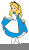 Free Disney Alice In Wonderland Clipart Image