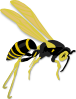 Flying Wasp Clip Art