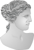 Venus Profile Clip Art
