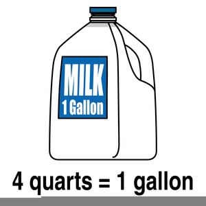 Gallon Man Clipart Image
