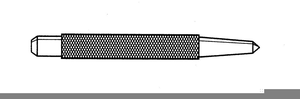 Centre Punch Drawing Image