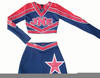 Cheerleading Uniforms Clipart Image