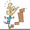 Climbing Steps Clipart Image
