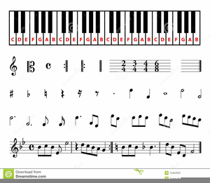 Sheet Music Clipart Image
