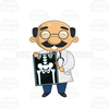 Animated Scientist Clipart Image