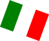 Italian Flag Clip Art