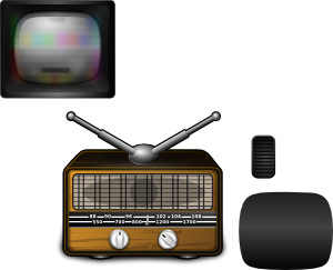 Radio And Television Clip Art