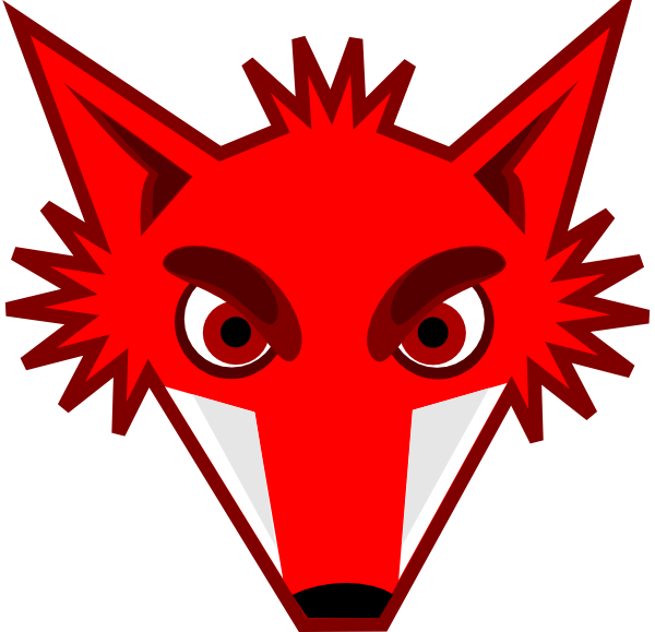 Fox Head Clip Art at Clker.com - vector clip art online, royalty free