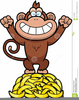 Free Clipart Monkey And Banana Image