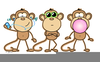 Clipart Monkeys Image