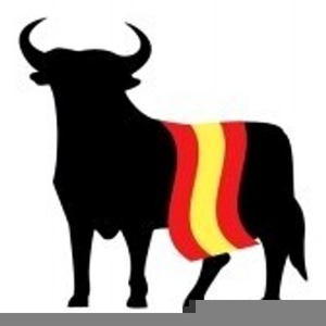 Spanish Bull Clipart Image