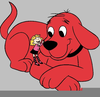 Free Clifford The Big Red Dog Clipart Image
