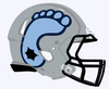 Blank Football Helmet Clipart Image