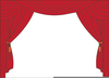 Clipart Stage Curtain Image