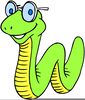 Free Inchworm Clipart Image