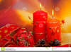 Christmas Candles Clipart Image