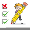 Safety Checklist Clipart Image