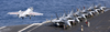 An Ea-6b Launches From Uss Harry S. Truman. Image