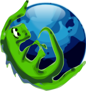 Alternate Mozilla Browser Icon Clip Art