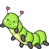 Inchworm Clipart Image
