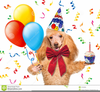 Doggie Birthday Clipart Image