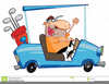 Free Clipart Golf Cart Image