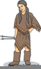 Free Native Indian Clipart Image