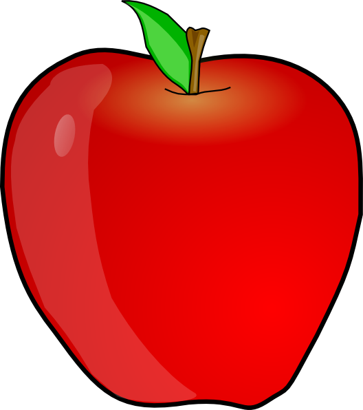 Another Apple Clip Art  at Clker com vector clip art  