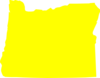 Yellow Oregon Clip Art