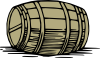 Large Barrel Clip Art