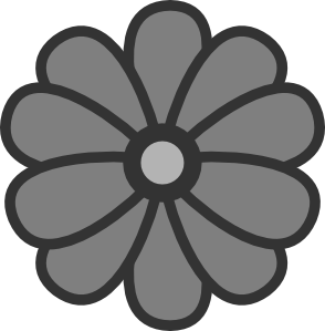 Flower 36 Clip Art at Clker.com - vector clip art online, royalty free