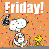 Snoopy Friday Clipart Image
