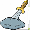 Sword In The Stone Clipart Image