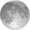 Moons 3 Clip Art