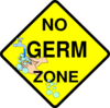 No Germ Zone Clip Art