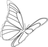 Butterfly Flying Clip Art