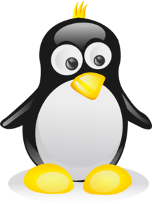Tux Penguin 3 Clip Art