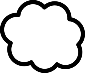 White Cloud Clip Art