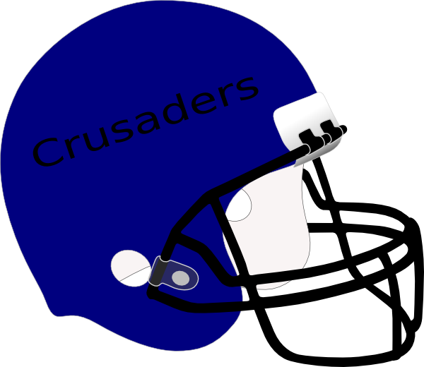 Blue Football Helmet Clip Art at Clker.com - vector clip art online, royalty free & public domain