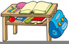 Clipart Of Books On A Shelf Image