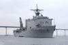 Uss Germantown (lsd 42)  Makes Wake In San Diego Image