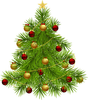 Animated Christmas Trees Clipart Image