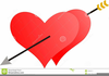 Two Hearts Clipart Free Image