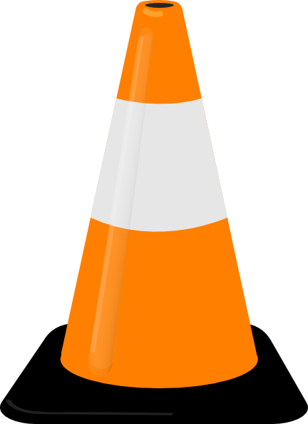 Traffic Cone Clip Art at Clker.com - vector clip art online, royalty