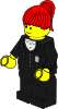 Lego Town Policewoman Clip Art